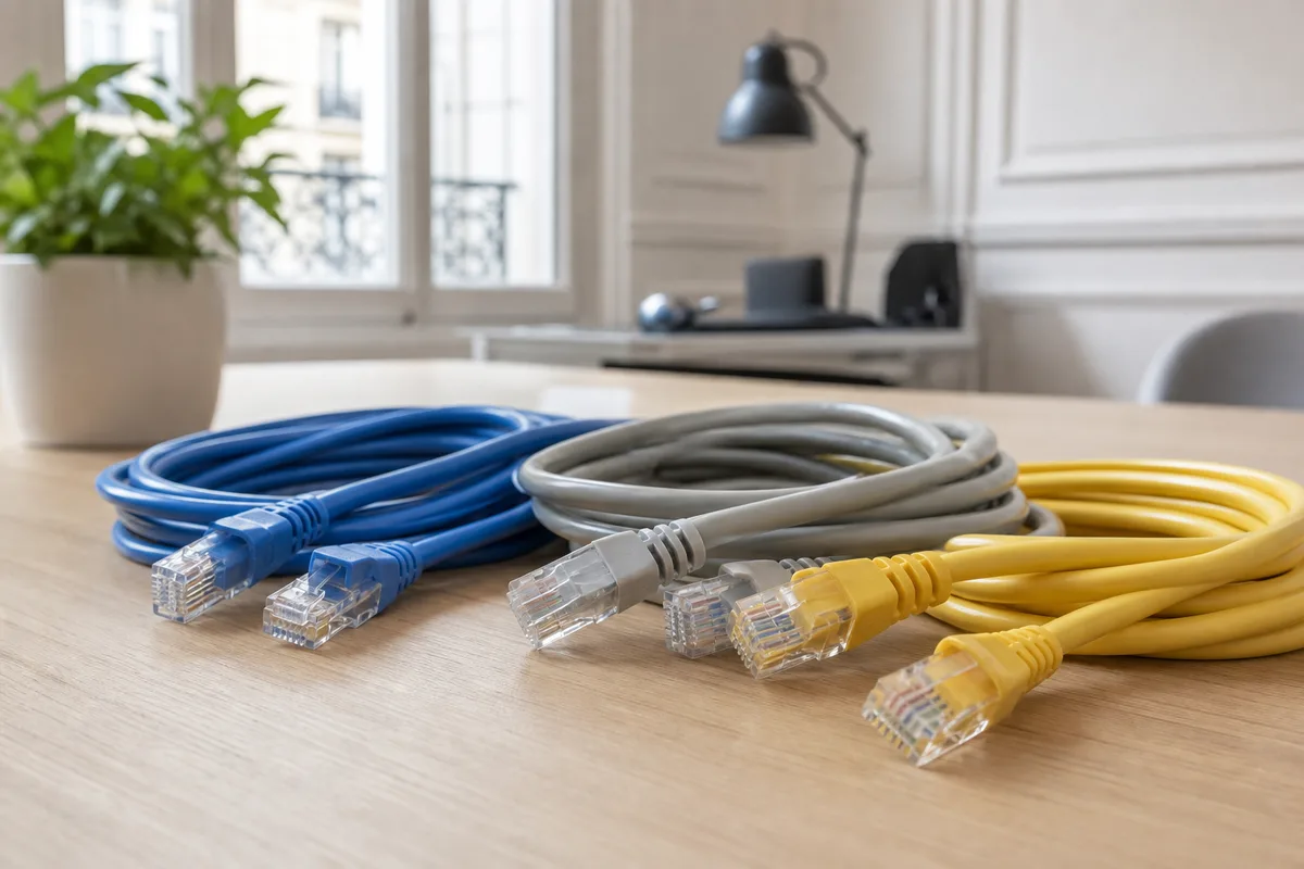 Câble Ethernet : quelle catégorie choisir (5e, 6, 6a, 8) ?