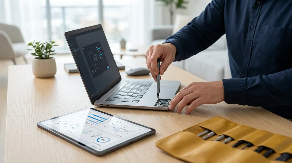 Tarif dépannage informatique à domicile : grille des prix en 2026